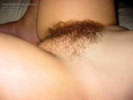 Love her hairy pussy!  Anyone else like it?
