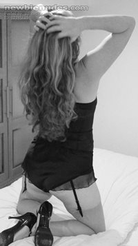 I want to be bent over, taken from behind with you pulling my hair.