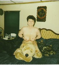 Want to play with my bear?