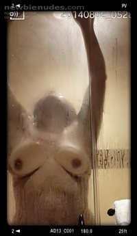 Tits on glass...mmmmm