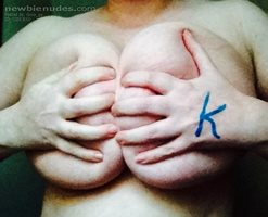 Today's titty name 'K' is for Kissable. Krushable Kahunas