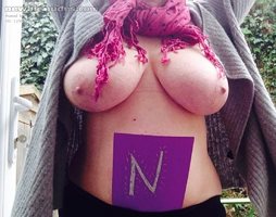 Today's titty name N is for Nithered Naughty Norks :) any one know what Nit...