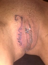 Just got this done. Can you read what it says?