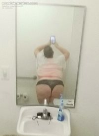 Bathroom mirror selfie ;)