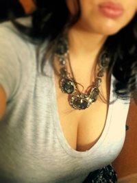 would you like to suck my tits and then cum on them in the bathroom if you ...