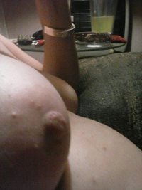 Wife's tits.suckable?