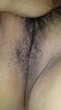 Love stroking the pubes