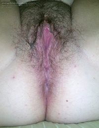 Close up of her amazing pussy before we shaved it. She gets SOOOO wet and s...