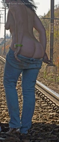 Sex on railway tracks....anybody want to join in ?