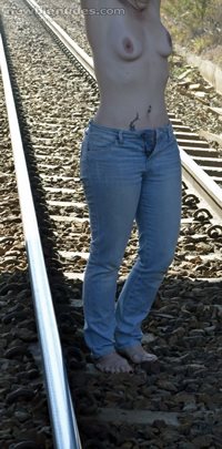 Sex on railway tracks....anybody want to join in ?