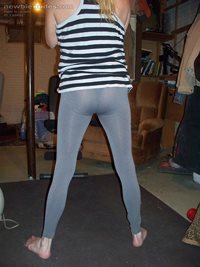 Request for me in spandex pants
