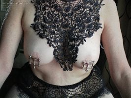Black Lace, nipple clamps