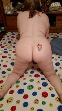 Tattoo on my ass now I am officially a badgirl!!