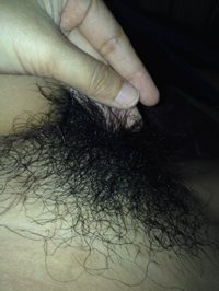 Rate her hairy bush?