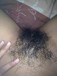 My GF's hairy bush!...you like it?