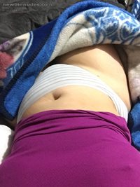Good Morning Sweeties!! Panty and belly button check for you guys :p
