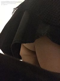 Just a quick up skirt view
