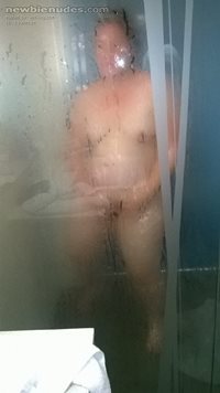 Showering after a good fuck!