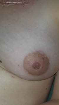Suck my pregnant nipples