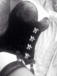More corset fun  