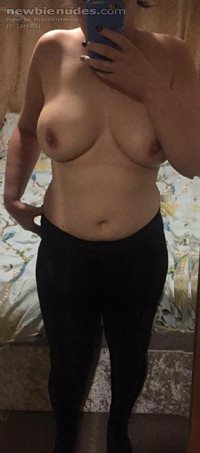 I love it when people play with my tits x