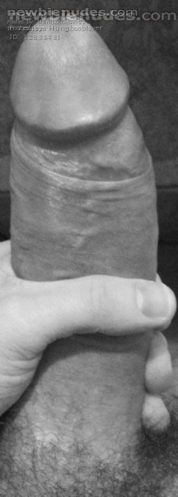 Almost nine inches and extremely thick!