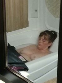 Sleeping in tub