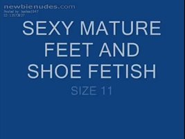 mature foot fetish