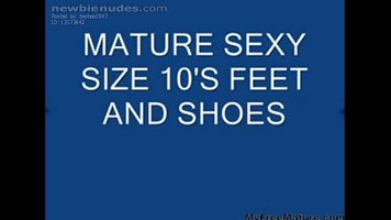 mature foot fetish