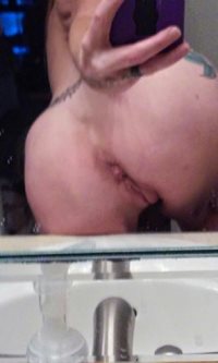 My pussy and ass