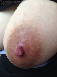 dark pregnant nipple